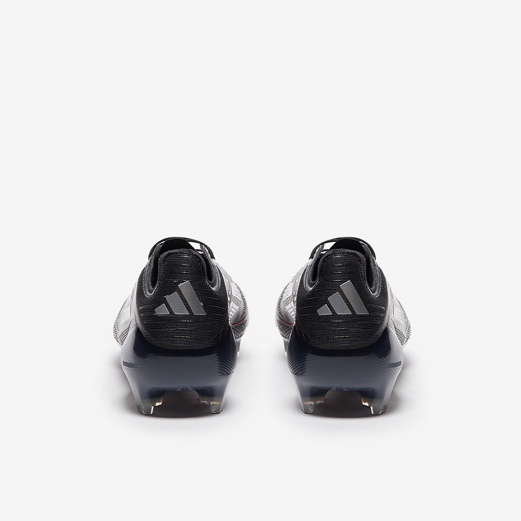 Adidas F50 Elite FG Football Boots Black/Iron Met/Lucid Red