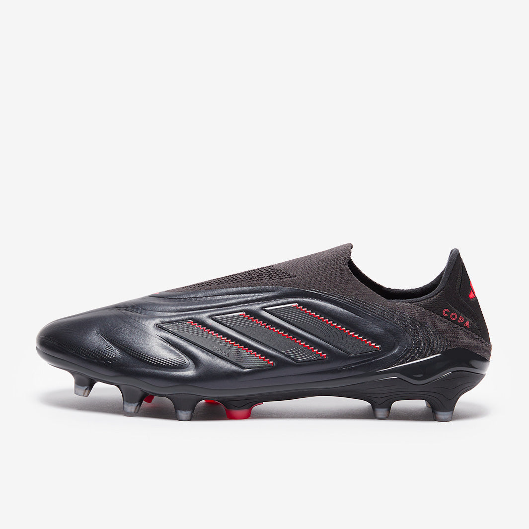 Adidas Copa Pure III Elite Laceless FG Football Boots Black/Carbon/Lucid Red