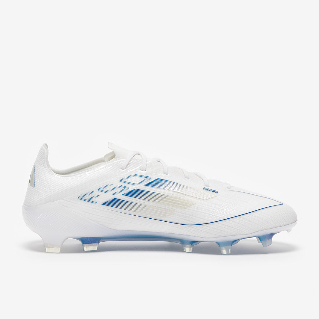 Adidas F50 Elite FG Football Boots White/Pearl Met./White