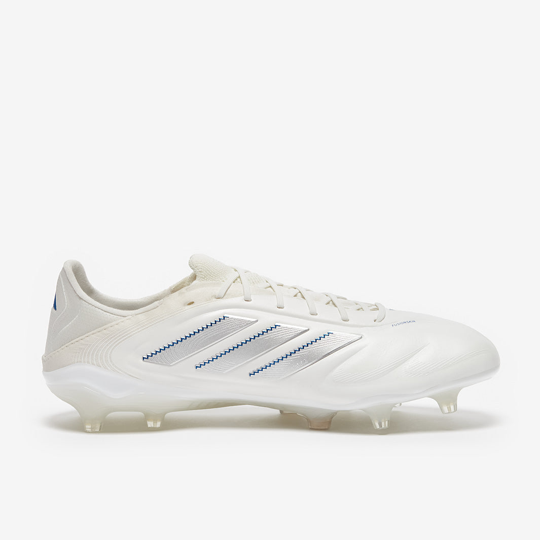 Adidas Copa Pure III Elite FG Football Boots White/Silver Met./Bright Royal