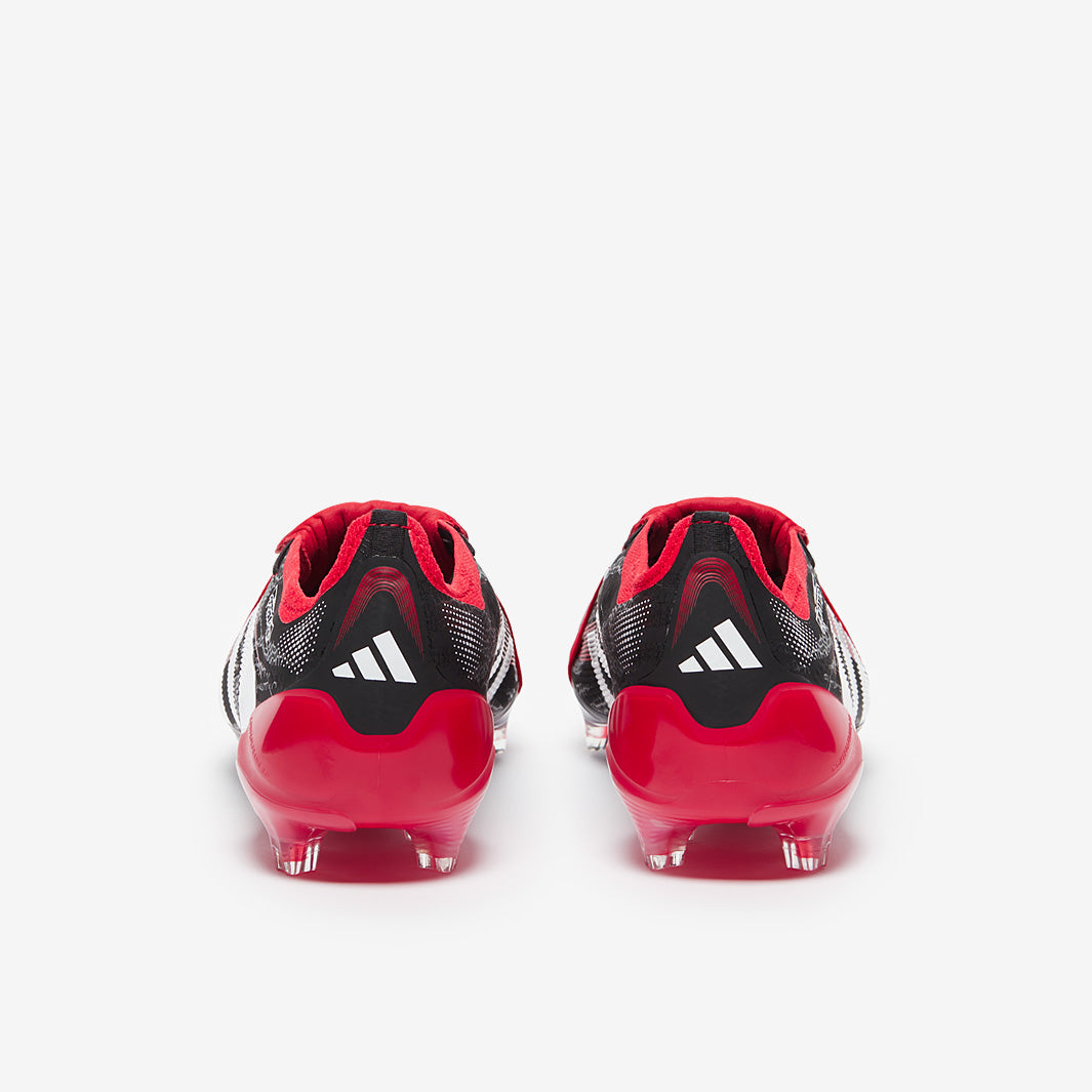 Adidas Predator Elite Tongue x Moments FG Football Boots Black/White/Vivid Red