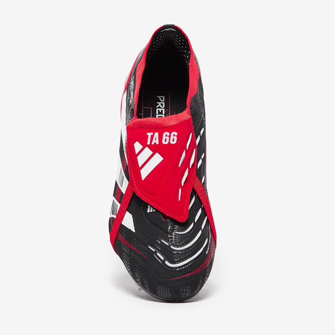 Adidas Predator Elite Tongue x Moments FG Football Boots Black/White/Vivid Red