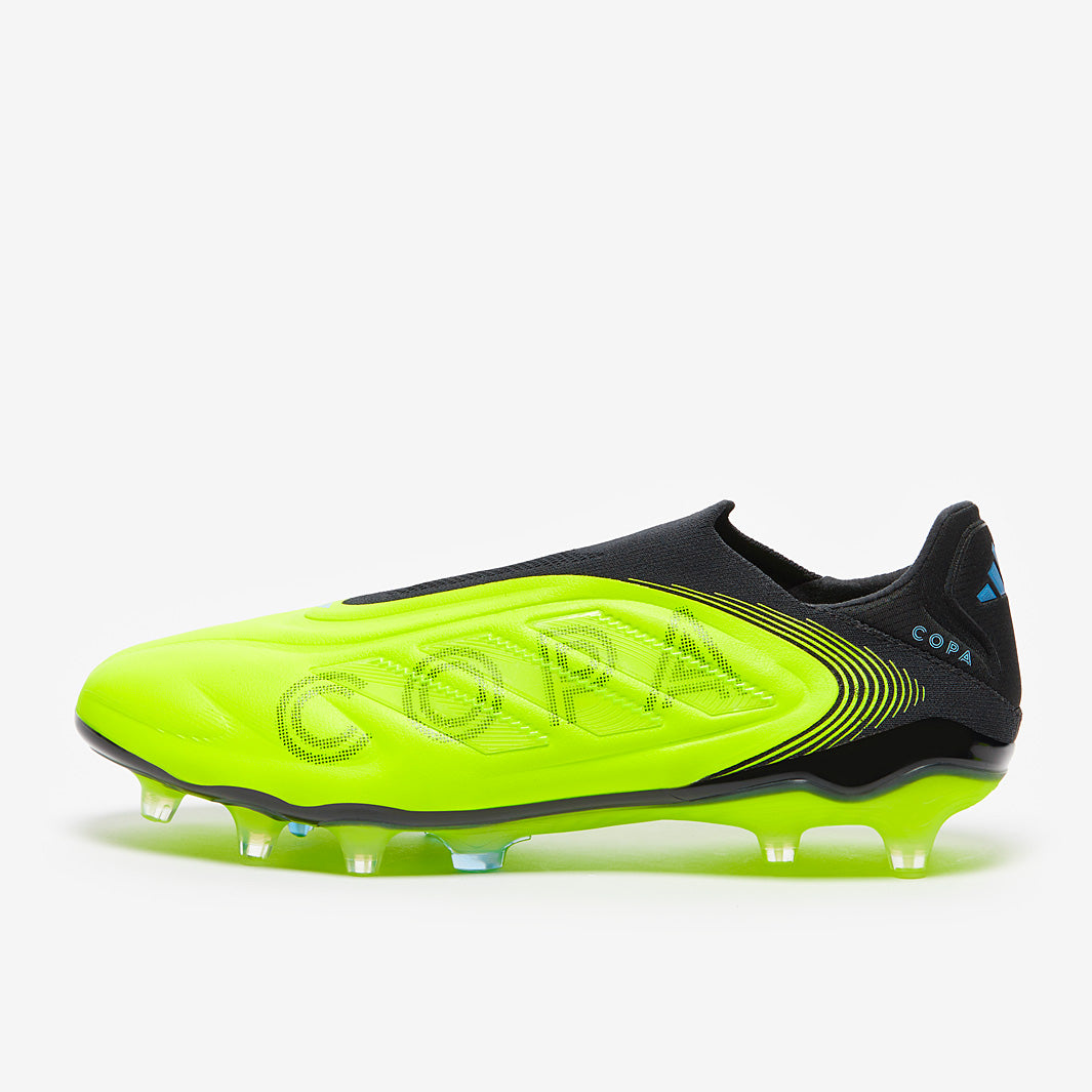 Adidas Copa Pure III Elite Laceless FG Football Boots Lucid Lemon/Lucid Lemon/Black