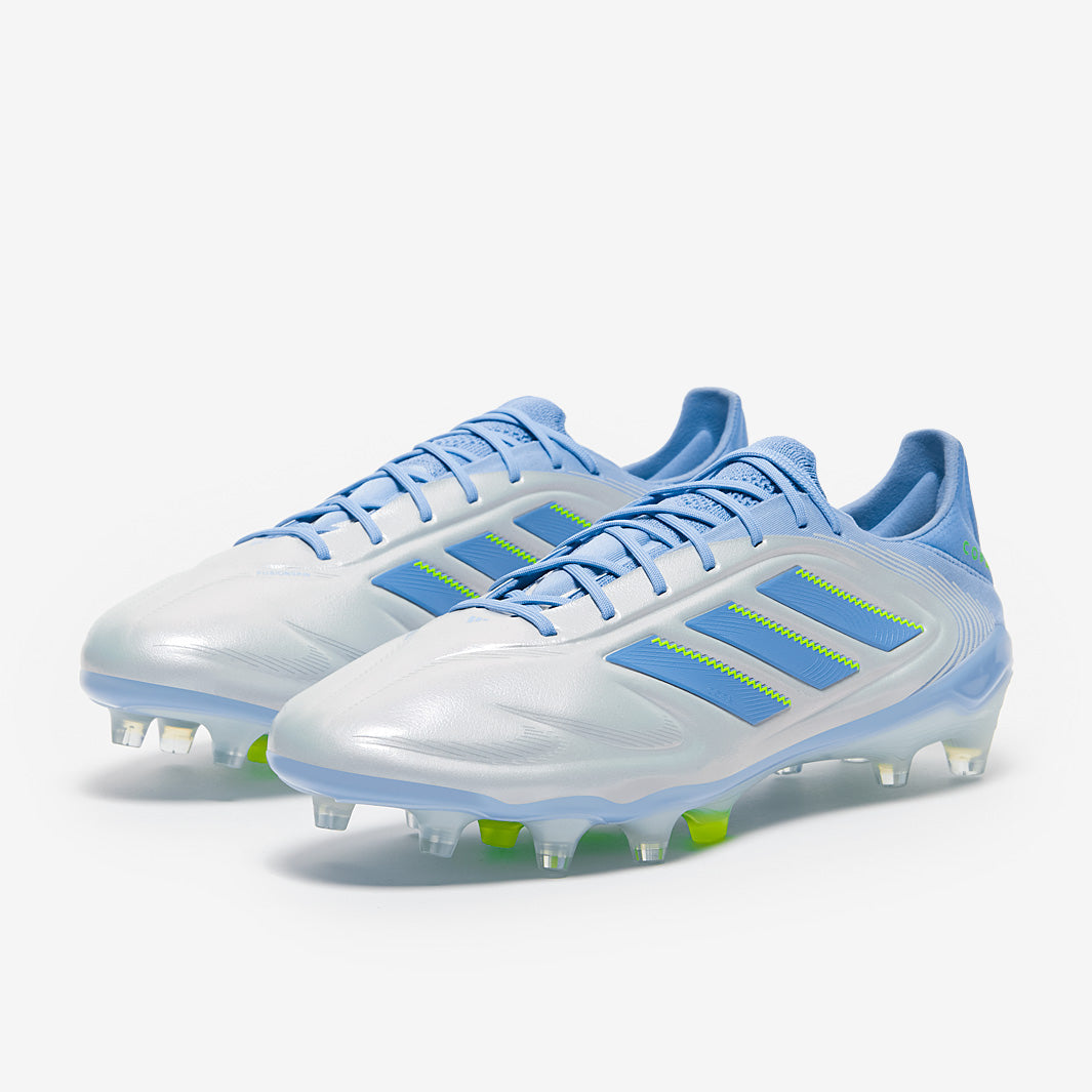 Adidas Copa Pure III Elite FG Football Boots Halo Blue/Blue Fusion/Lucid Lemon