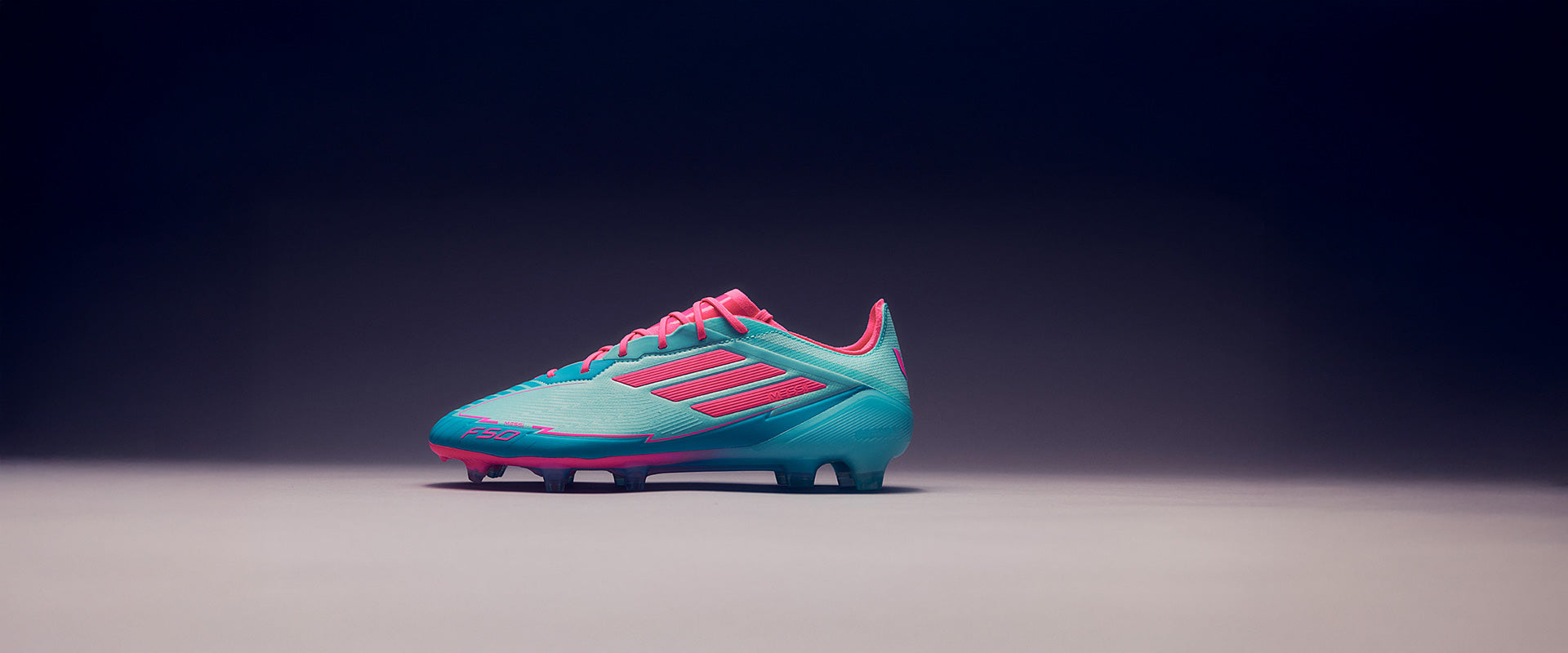 adidas F50 Elite x Messi FG Football Boots Flash Aqua/Lucid Pink/Lucid Cyan