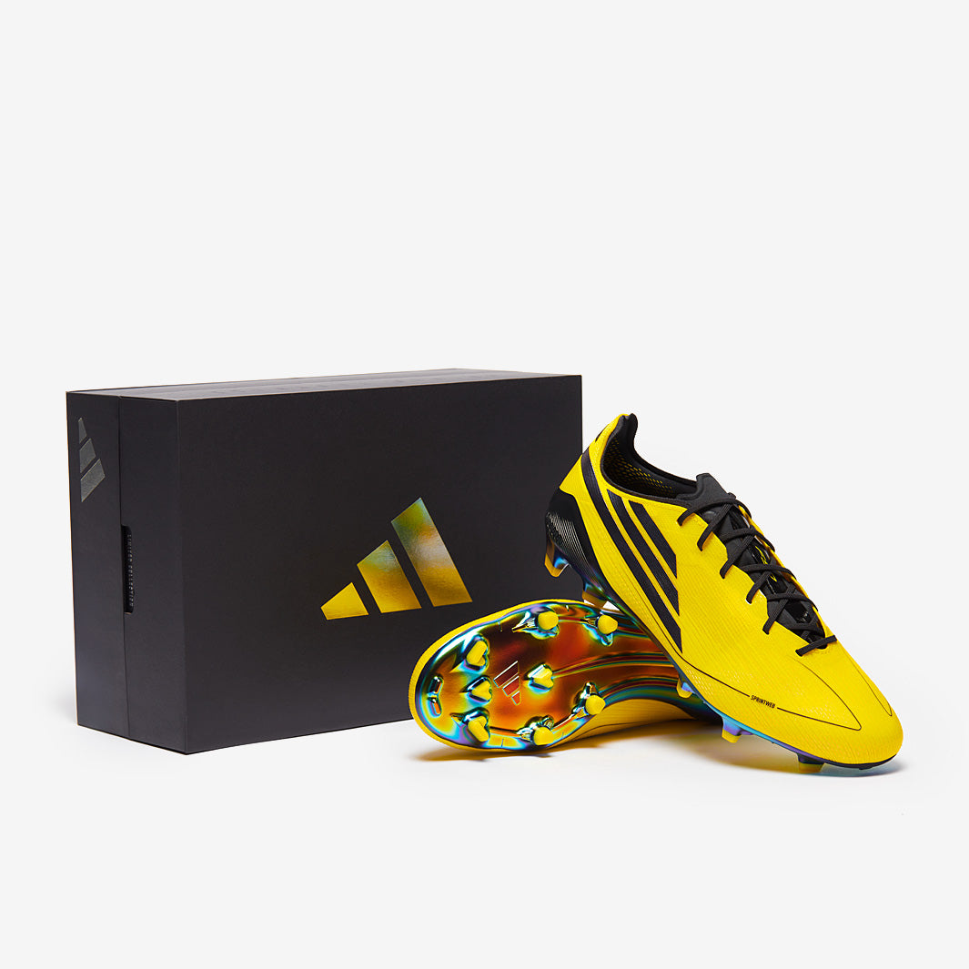 Adidas F50 Elite FG 2010 Edition Football Boots Yellow/Core Black/Core Black