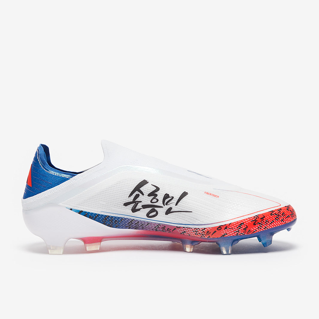 Adidas F50 Elite Laceless x Son FG Football Boots White/Black/Bright Red