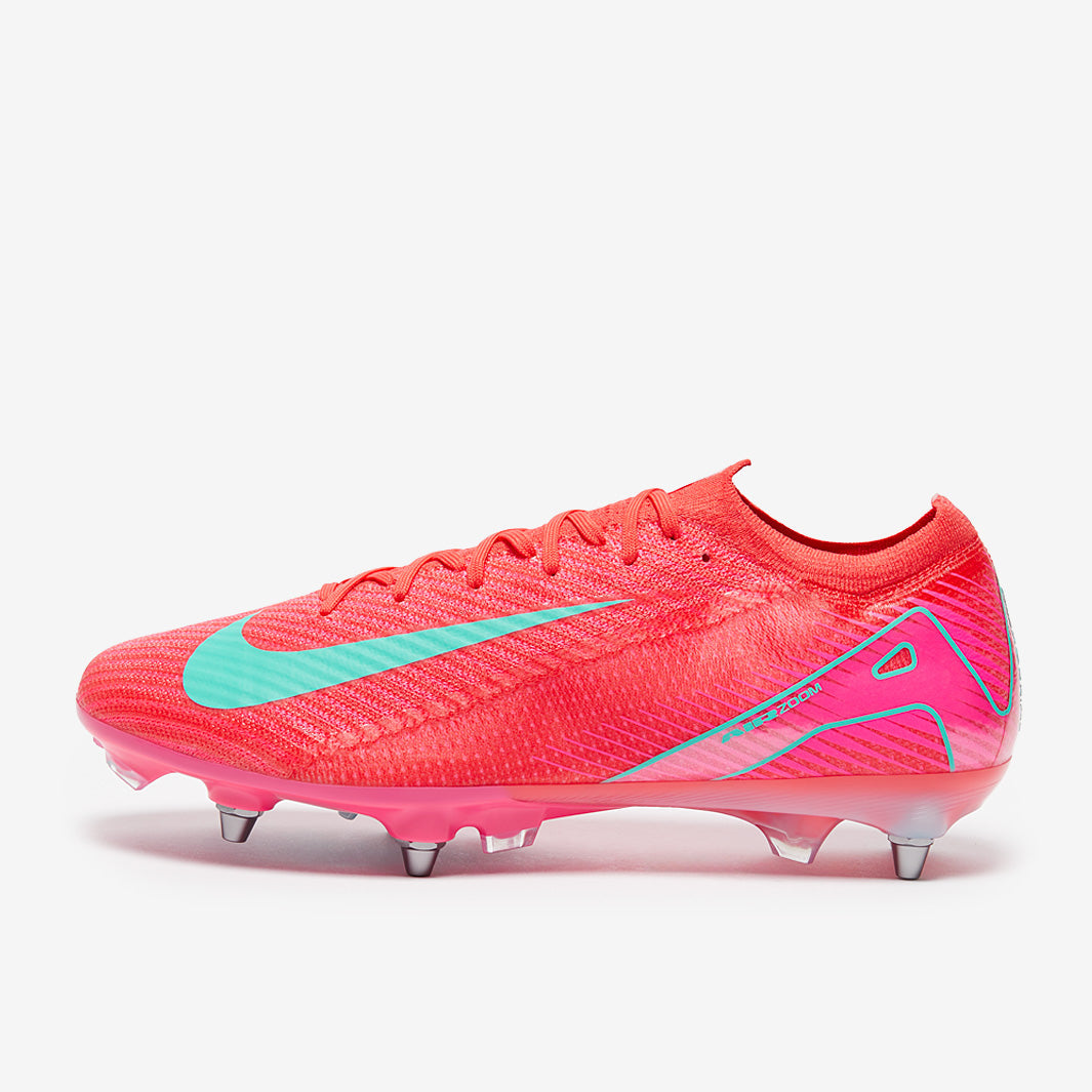 Nike Air Zoom Mercurial Vapor XVI Elite SG-Pro Football Boots Ember Glow/Aurora Green