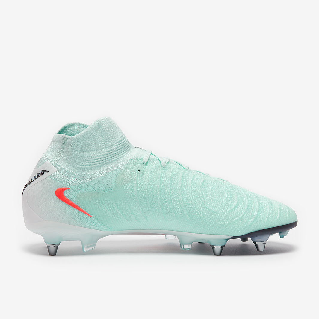Nike Phantom Luna II Elite SG-Pro Player Edition Football Boots Mint/Atomic Red
