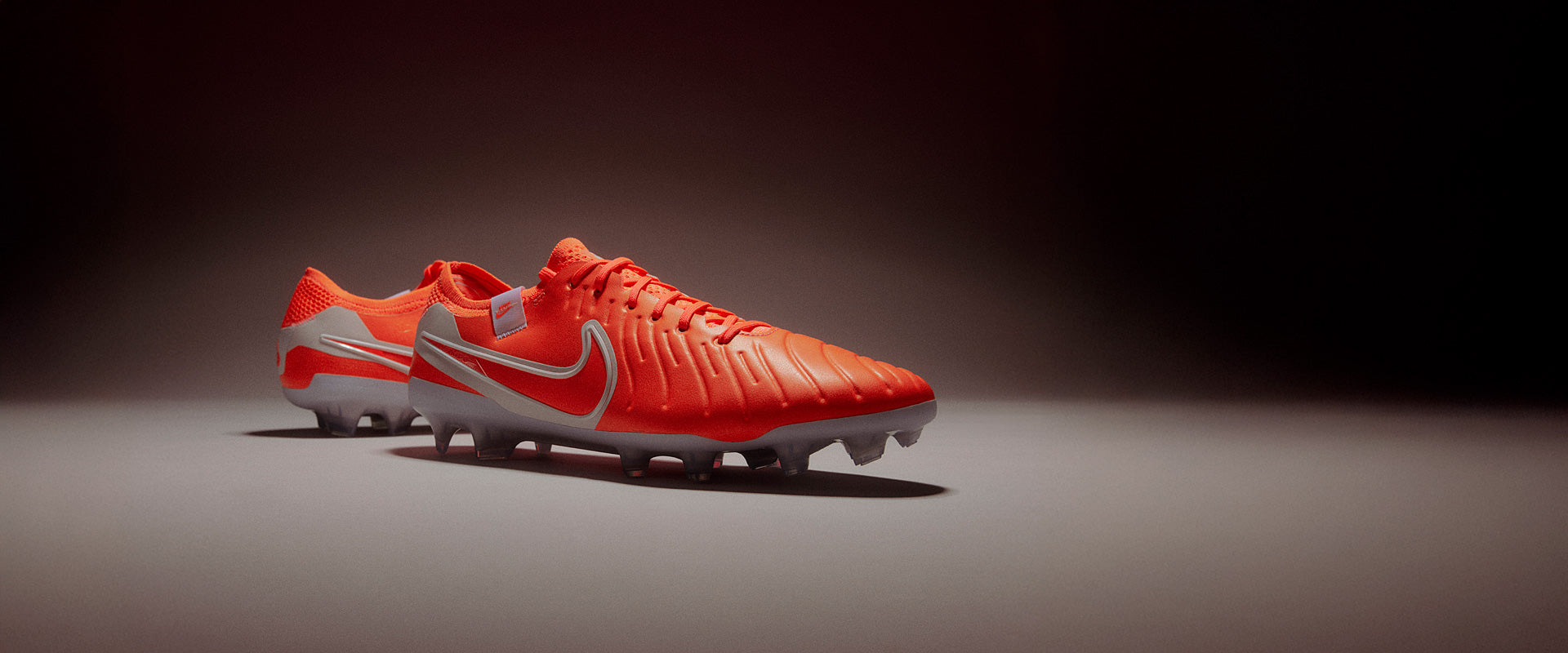 Nike Tiempo Legend X Elite FG Football Boots Hot Lava/White