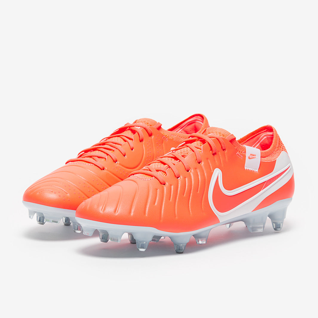 Nike Tiempo Legend X Elite SG-Pro Anti-Clog Football Boots Hot Lava/White