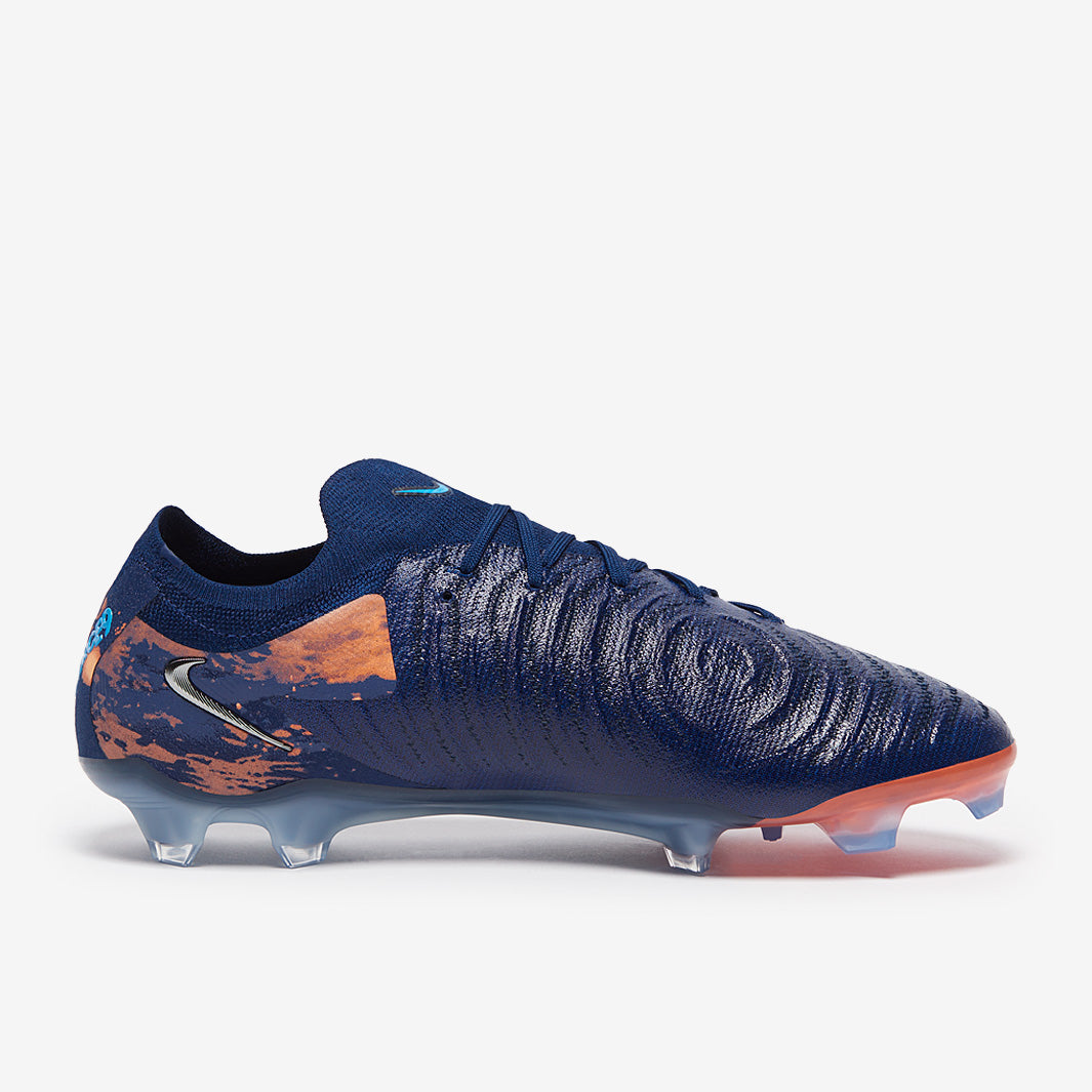 Nike Phantom GX II Elite x Haaland FG Football Boots Blue Void/Chrome