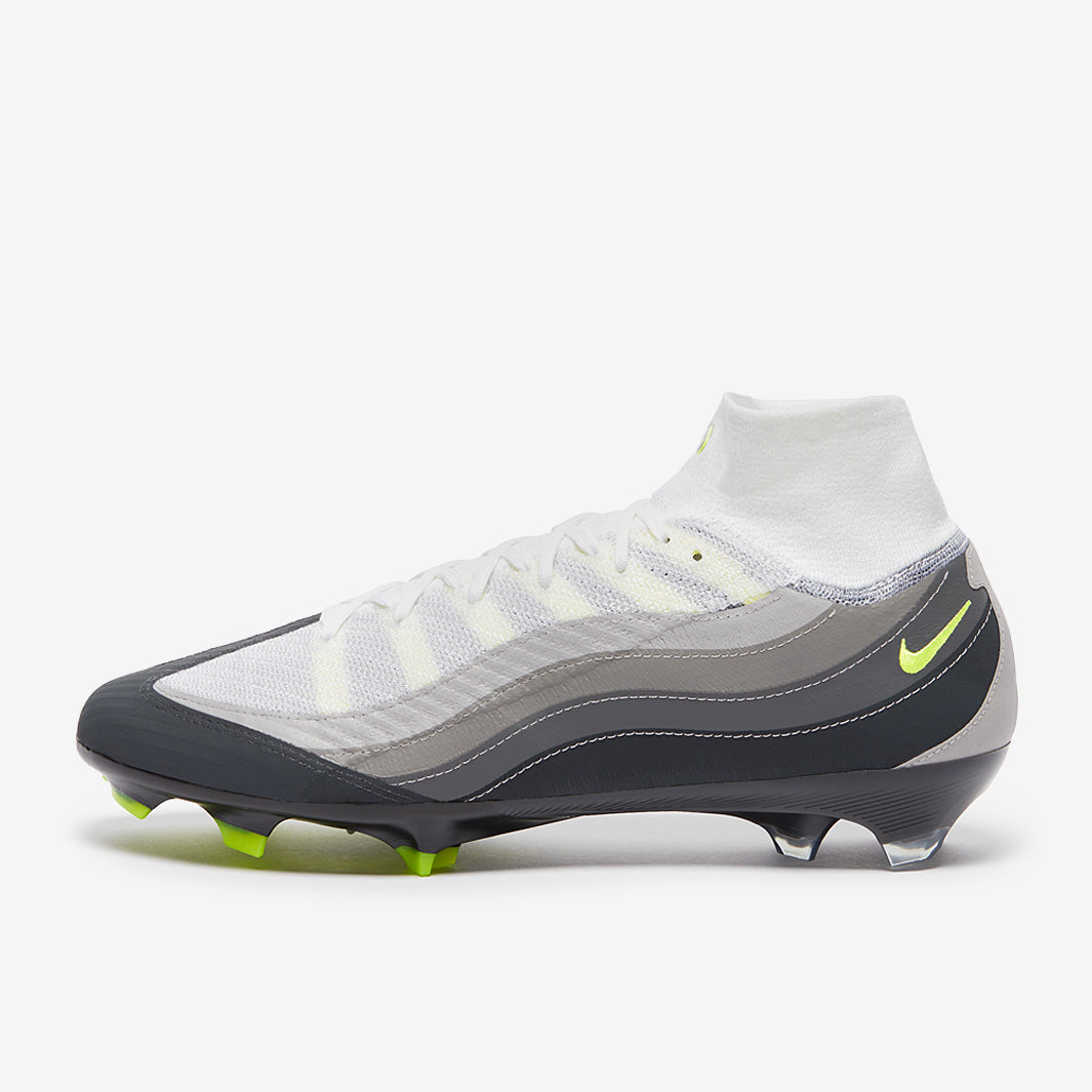 Nike Air Zoom Mercurial Superfly X Elite x AM95 SE FG Football Boots Black/Neon Yellow/Anthracite/Lt Graphite