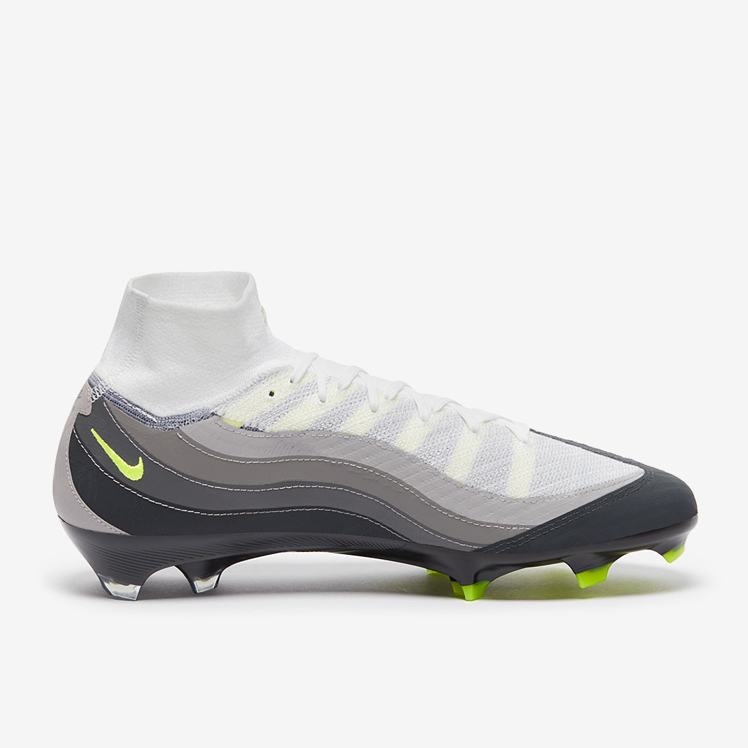 Nike Air Zoom Mercurial Superfly X Elite x AM95 SE FG Football Boots Black/Neon Yellow/Anthracite/Lt Graphite