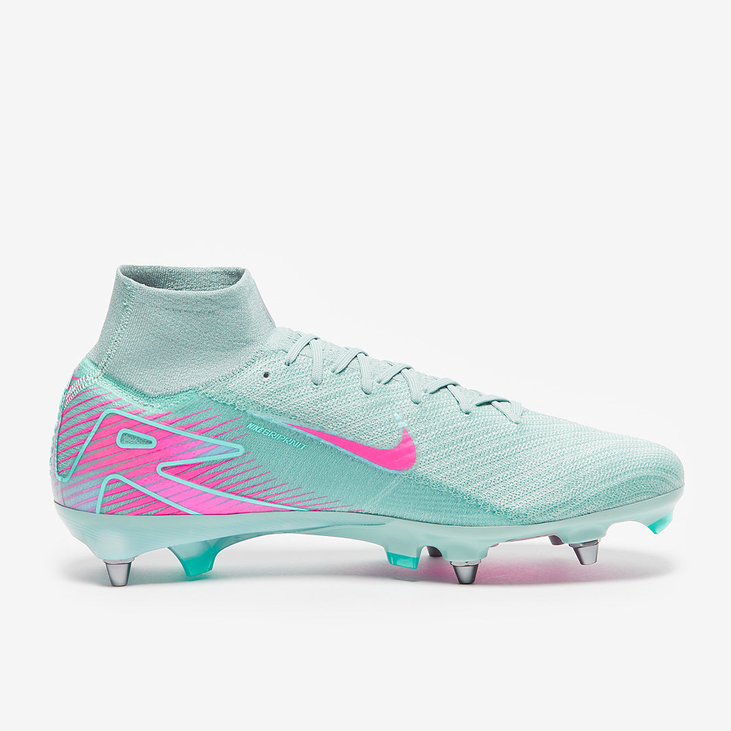 Nike Air Zoom Mercurial Superfly X Elite SG-Pro Player Edition Football Boots Ocean Cube/Pink Blast