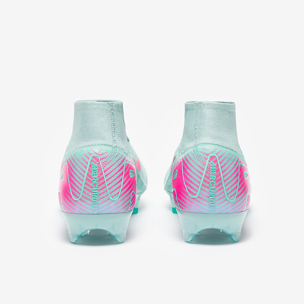 Nike Air Zoom Mercurial Superfly X Elite FG Football Boots Ocean Cube/Pink Blast