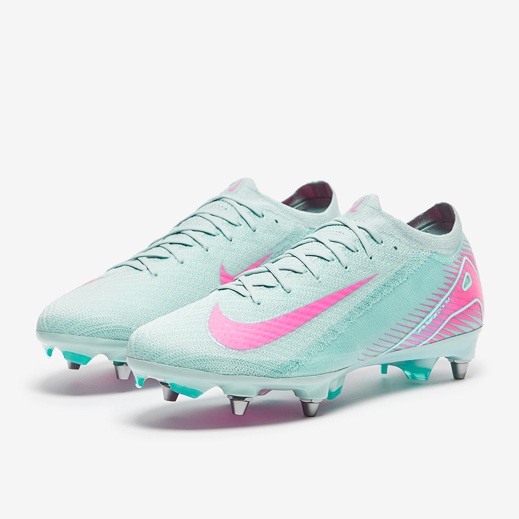 Nike Air Zoom Mercurial Vapor XVI Elite SG-Pro Player Edition Football Boots Ocean Cube/Pink Blast