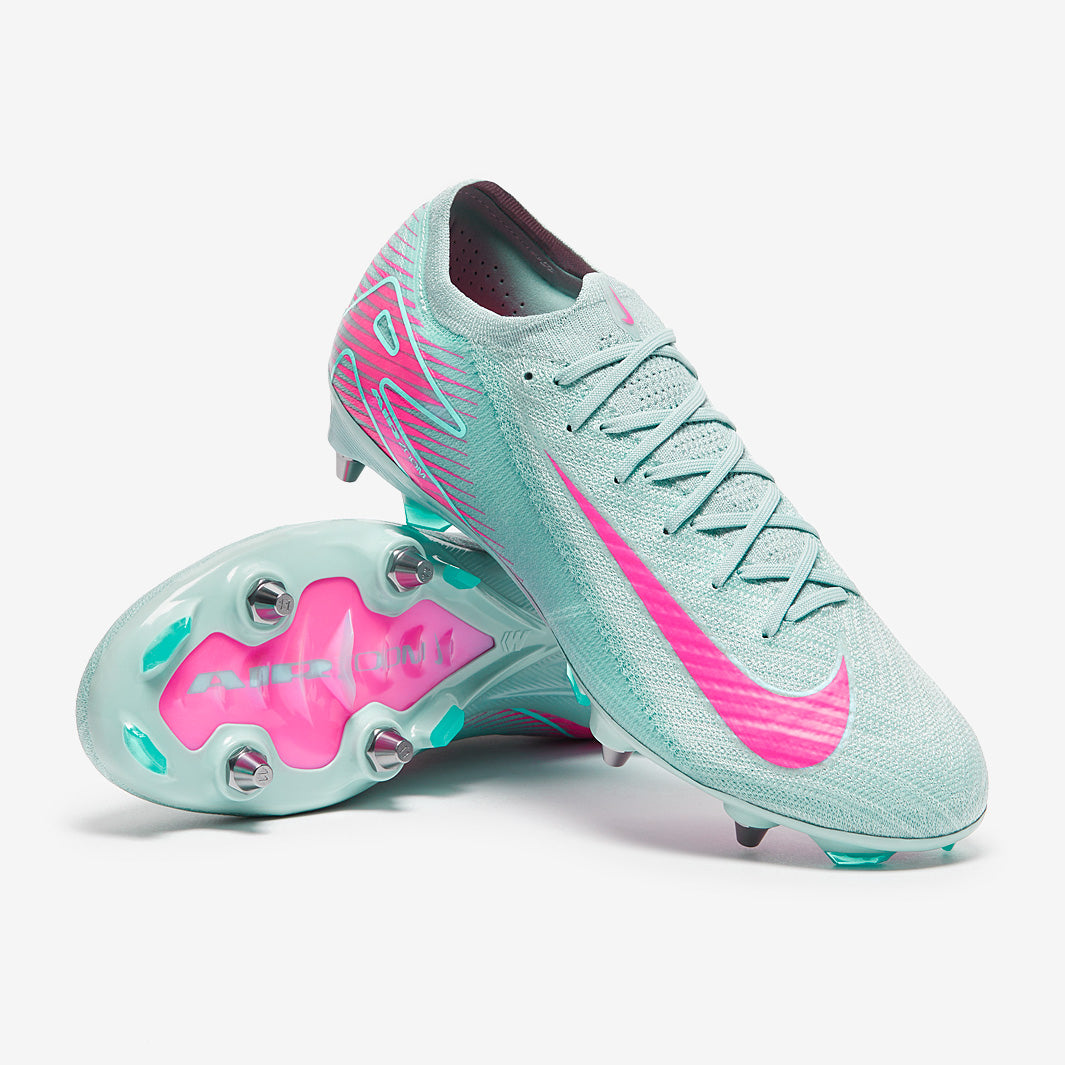 Nike Air Zoom Mercurial Vapor XVI Elite SG-Pro Player Edition Football Boots Ocean Cube/Pink Blast