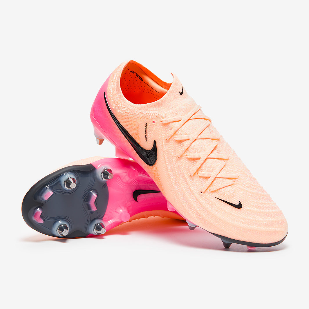 Nike Phantom GX II Elite SG-Pro Player Edition Football Boots Crimson Tint/Black/Pink Blast