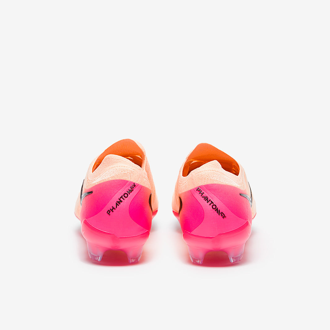 Nike Phantom GX II Elite FG Chuteira Campo Crimson Tint/Black/Pink Blast