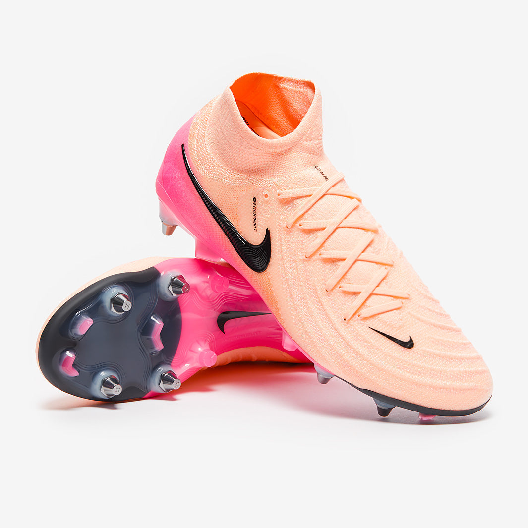 Nike Phantom Luna II Elite SG-Pro Player Edition Football Boots Crimson Tint/Black/Pink Blast
