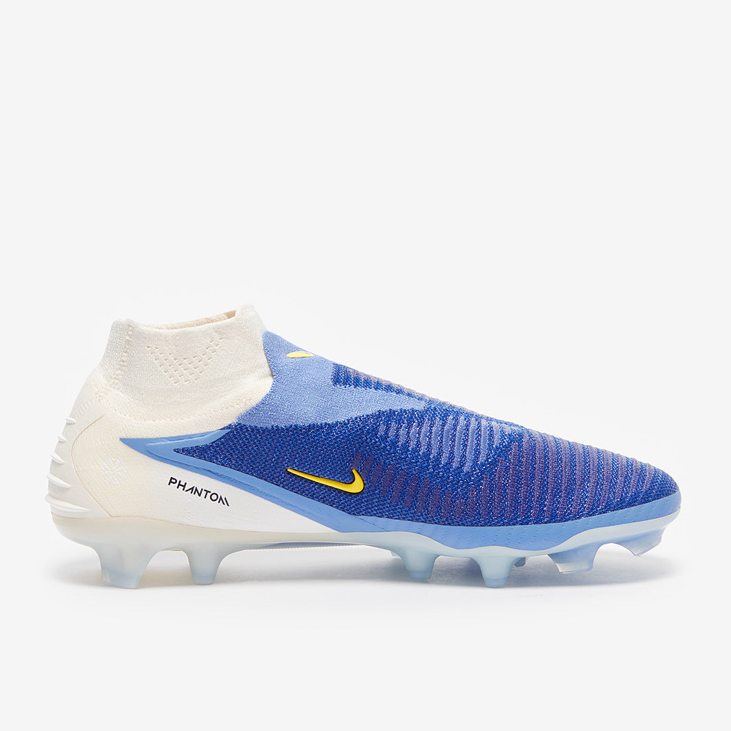 Nike Phantom 6 Elite High FG Football Boots Racer Blue/White/Dark Obsidian