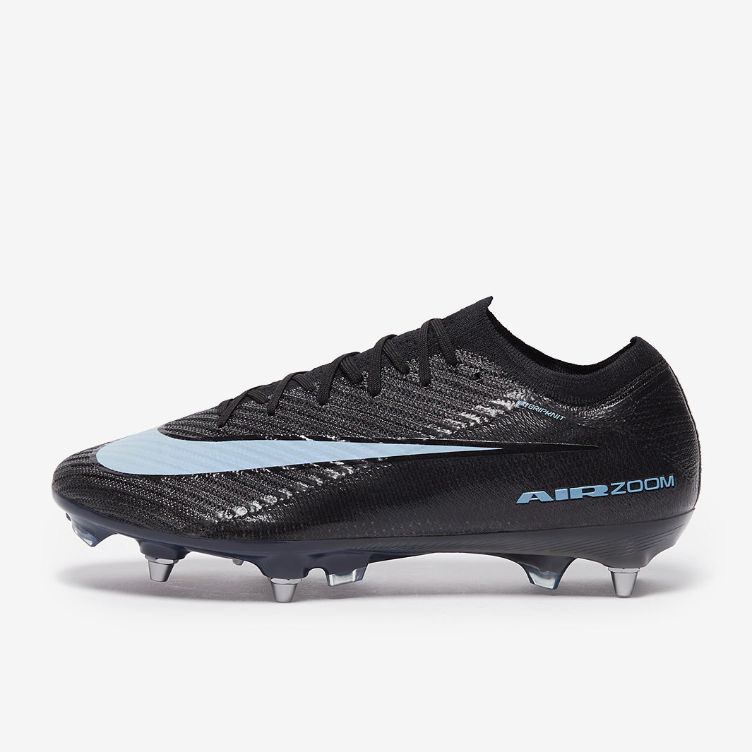 Nike Air Zoom Mercurial Vapor XVI Elite SG-Pro Football Boots Black/Ice Blue