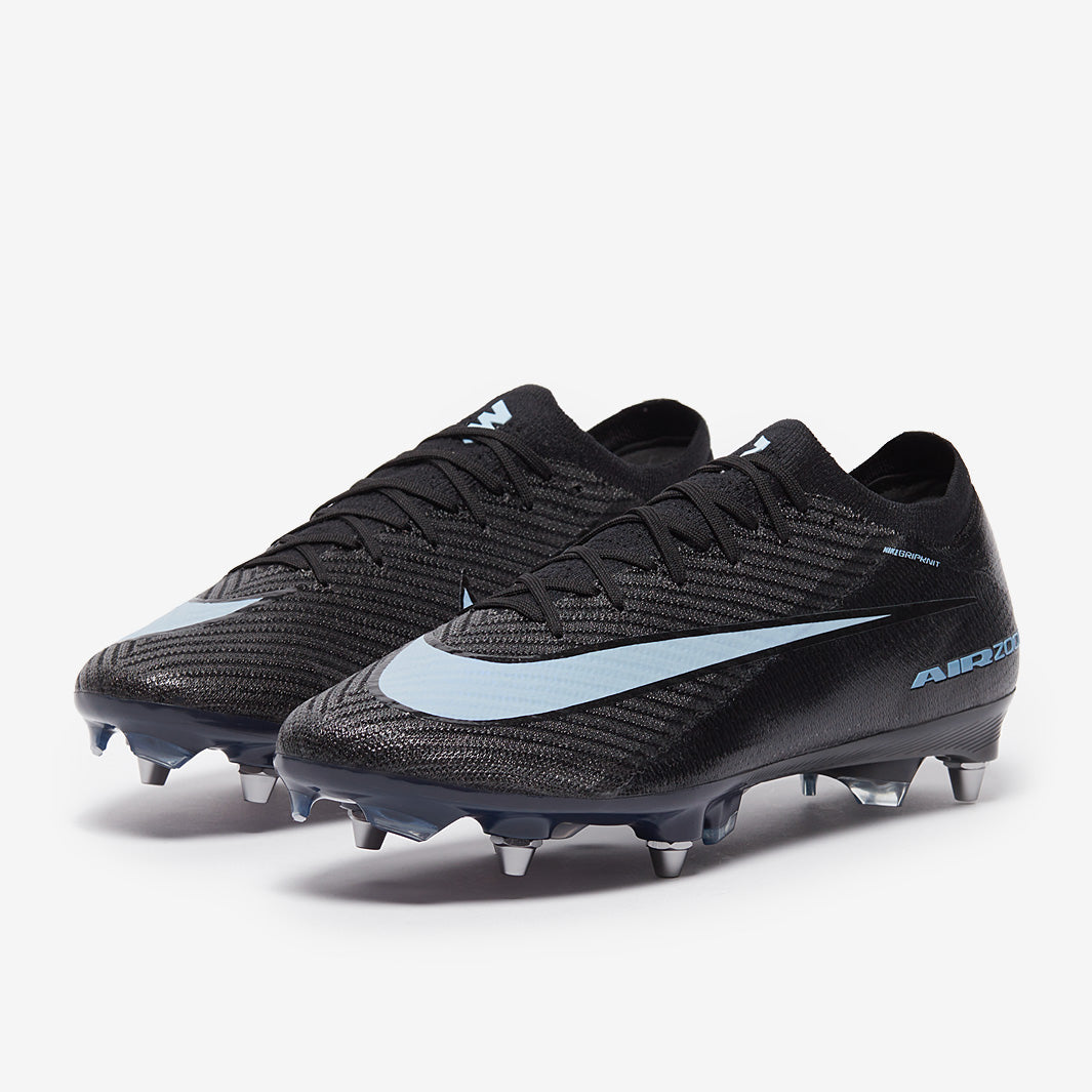 Nike Air Zoom Mercurial Vapor XVI Elite SG-Pro Football Boots Black/Ice Blue