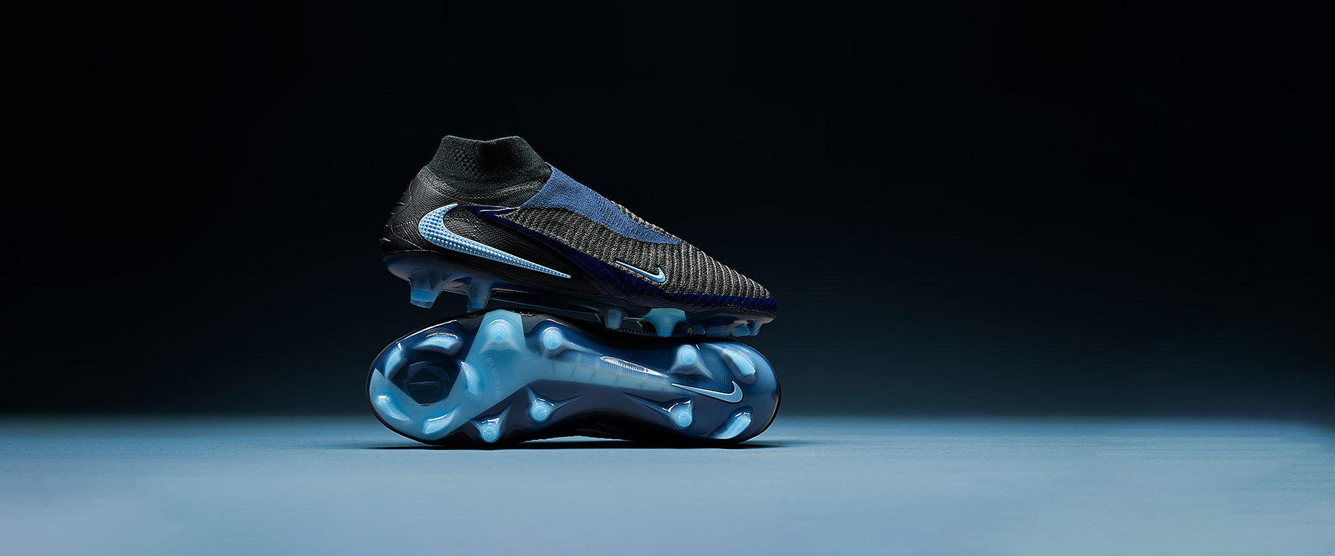 Nike Phantom 6 Elite High FG Football Boots Black/Black
