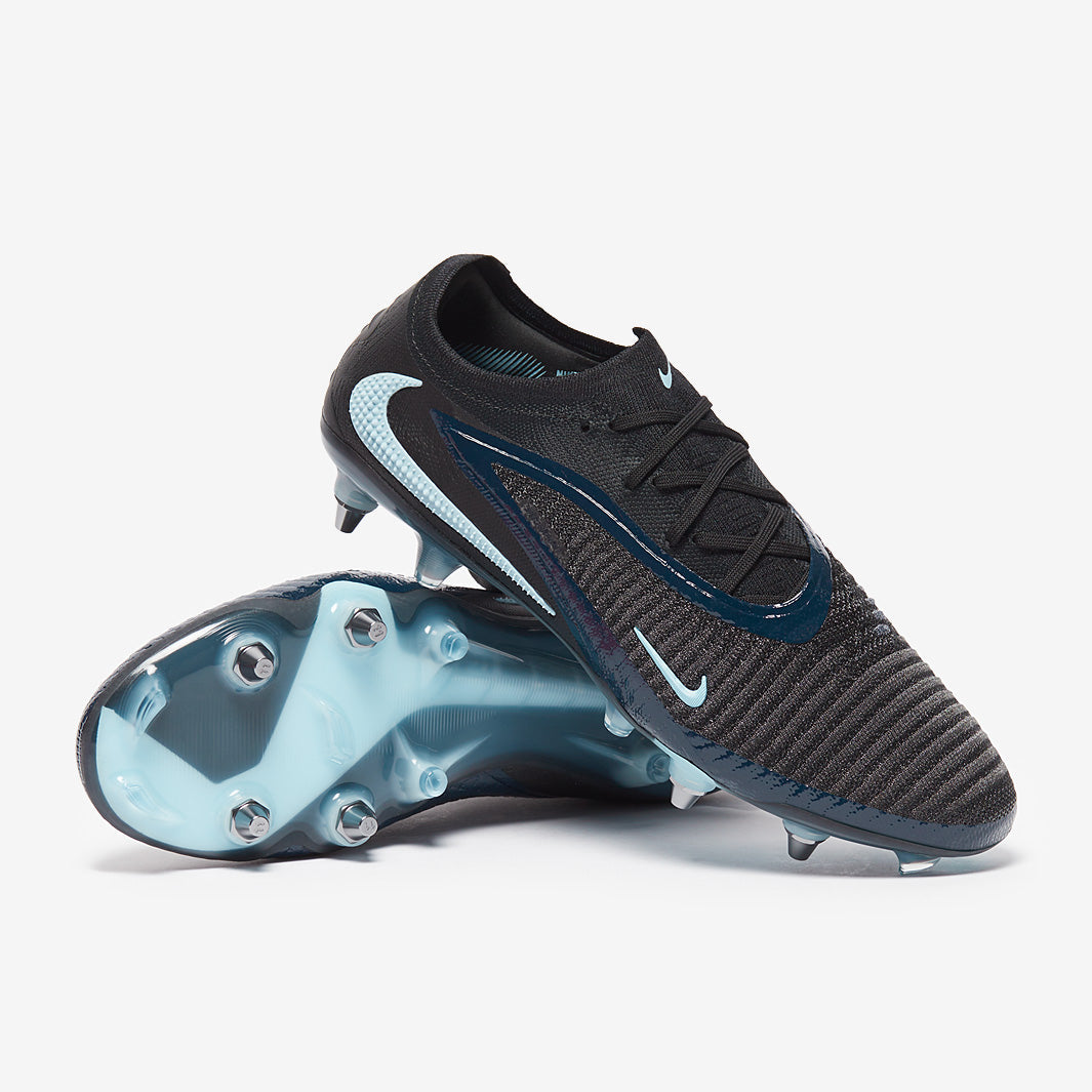 Nike Phantom 6 Elite Low SG-Pro Football Boots Black/Black