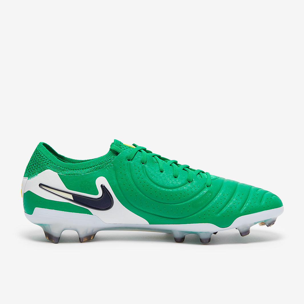 Nike Tiempo Legend X Elite FG Football Boots Stadium Green/White/Dark Obsidian