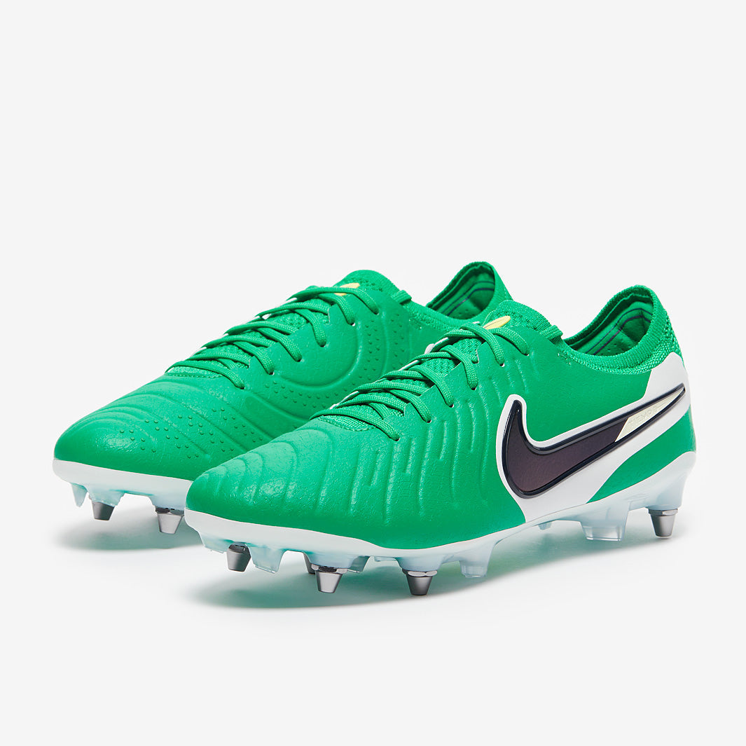 Nike Tiempo Legend Elite SG-Pro Player Edition Football Boots Stadium Green/White/Dark Obsidian