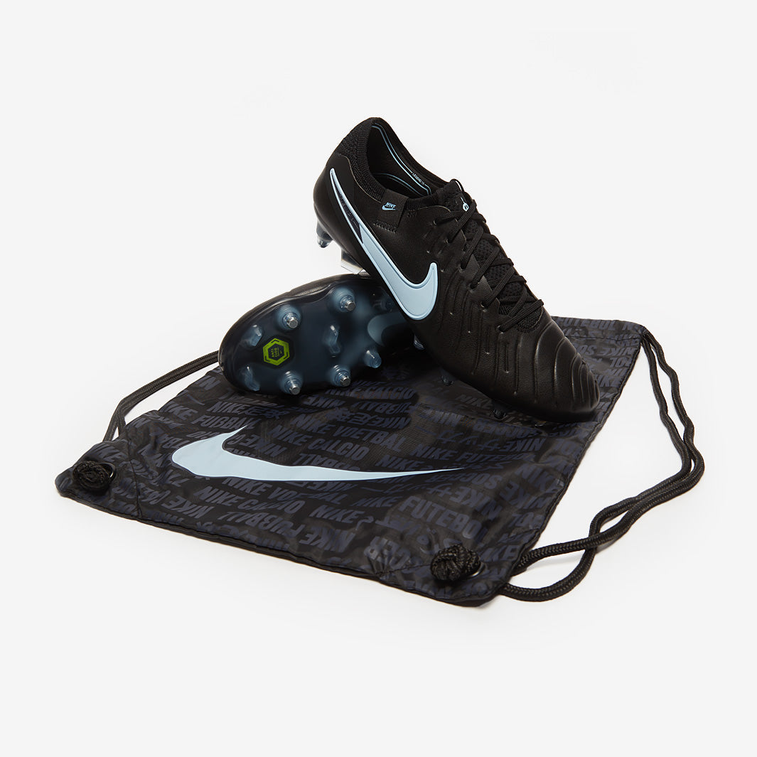 Nike Tiempo Legend X Elite SG-Pro Anti-Clog Football Boots Black/Black