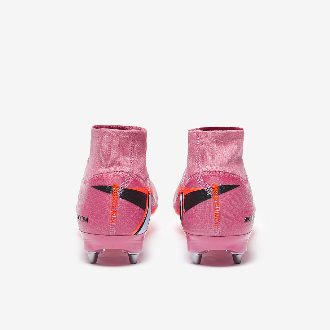 Nike Air Zoom Mercurial Superfly X Elite SG-Pro Football Boots Magic Flamingo/Black/Total Crimson