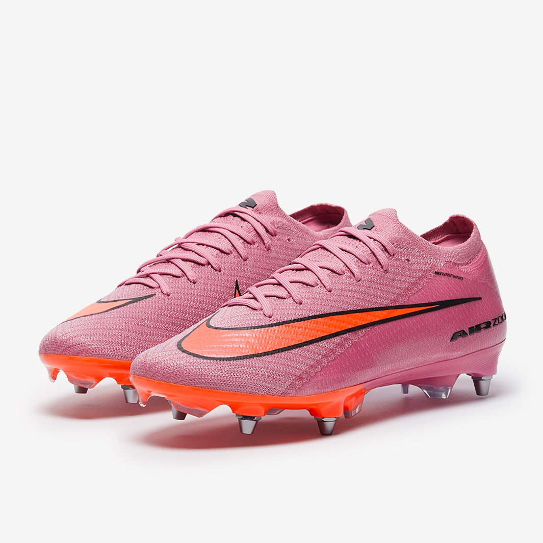 Nike Air Zoom Mercurial Vapor XVI Elite SG-Pro Football Boots Magic Flamingo/Black/Total Crimson