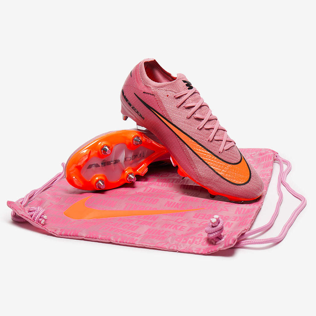 Nike Air Zoom Mercurial Vapor XVI Elite SG-Pro Football Boots Magic Flamingo/Black/Total Crimson
