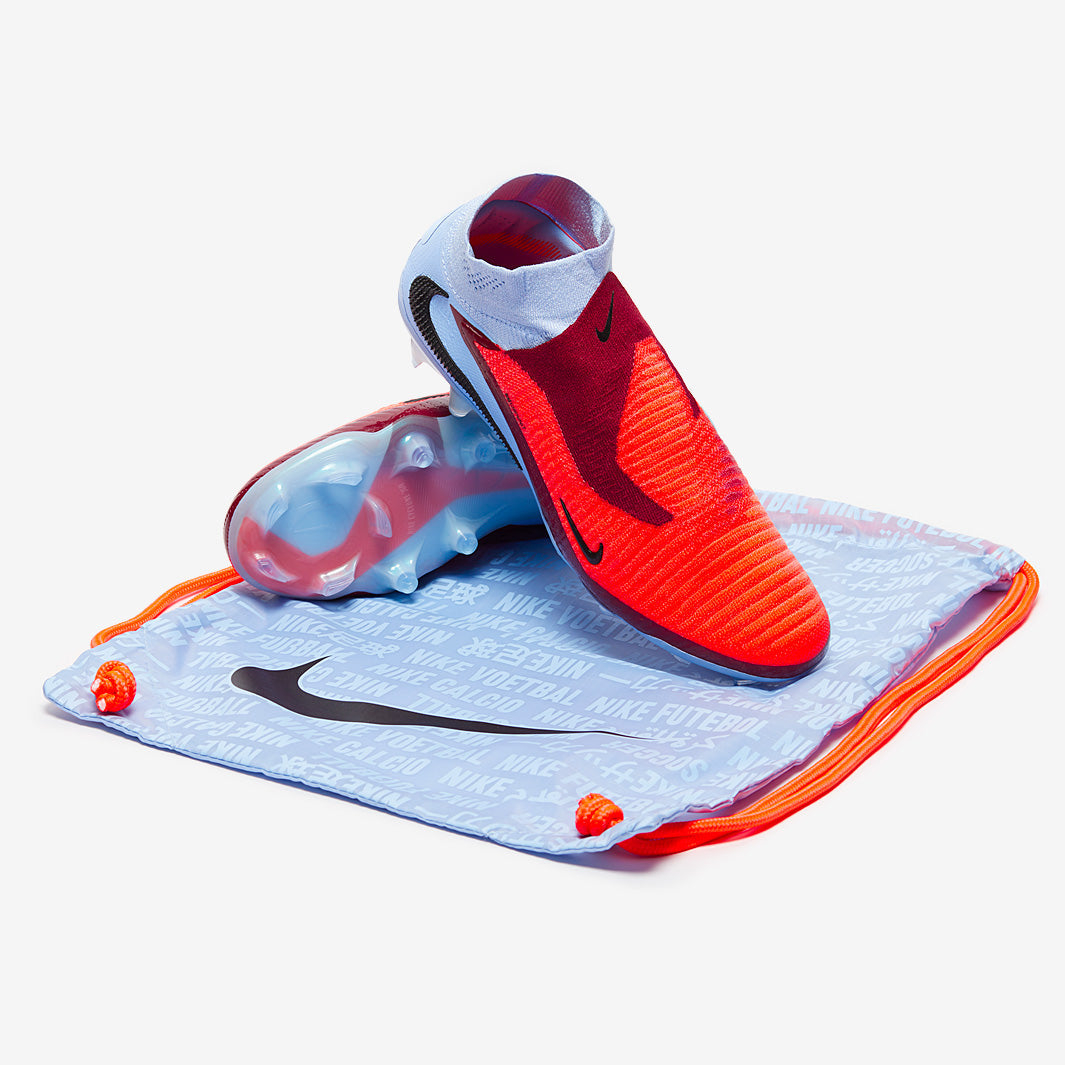 Nike Phantom 6 Elite High FG Football Boots Royal Tint/Bright Crimson/Black