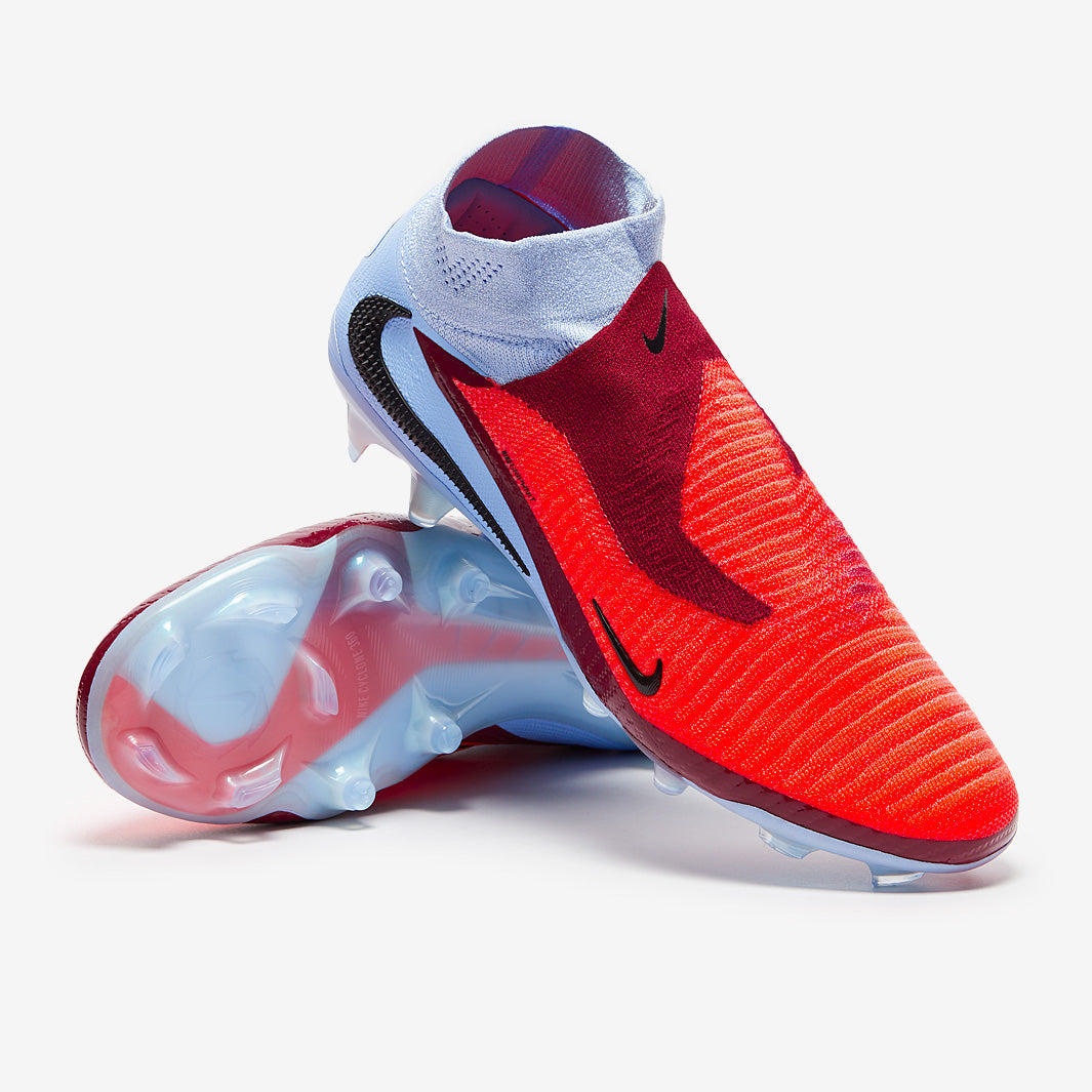 Nike Phantom 6 Elite High FG Football Boots Royal Tint/Bright Crimson/Black