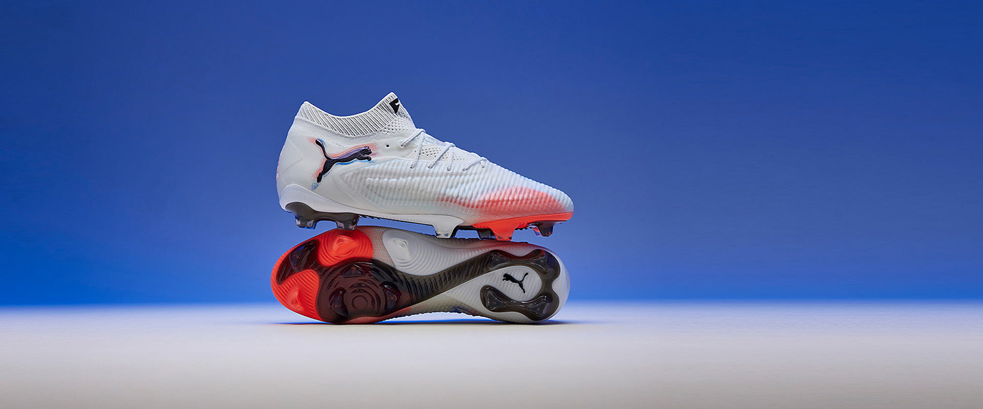 Puma Future 8 Ultimate FG Football Boots Puma White/Puma Black/Glowing Red
