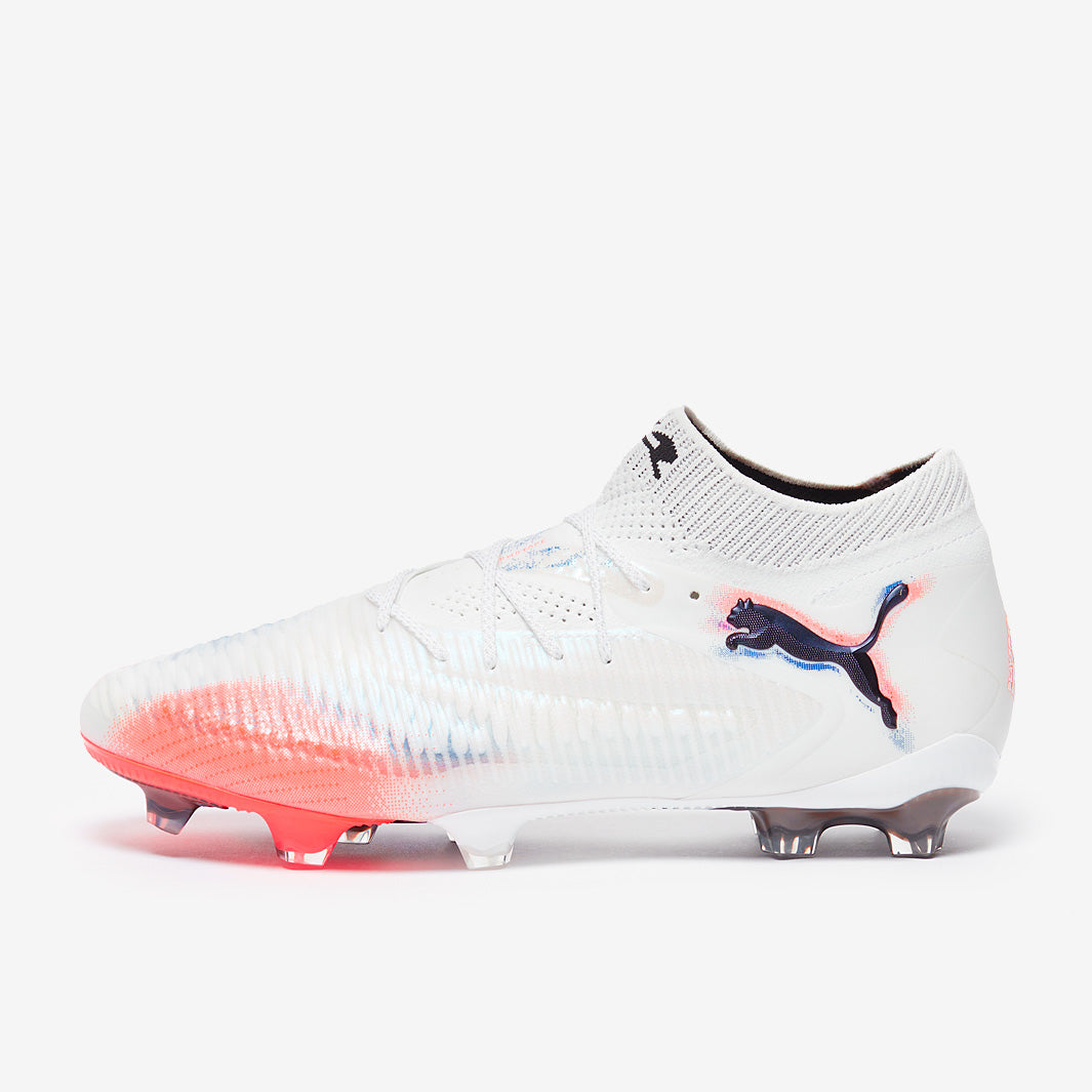 Puma Future 8 Ultimate FG Football Boots Puma White/Puma Black/Glowing Red