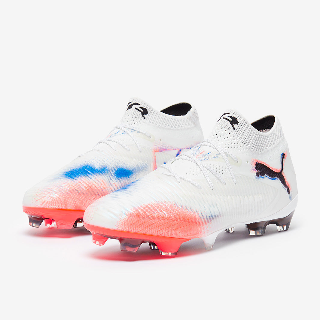 Puma Future 8 Ultimate FG Football Boots Puma White/Puma Black/Glowing Red