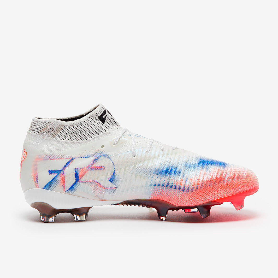 Puma Women's Future 8 Ultimate FG Football Boots Puma White/Puma Black/Glowing Red