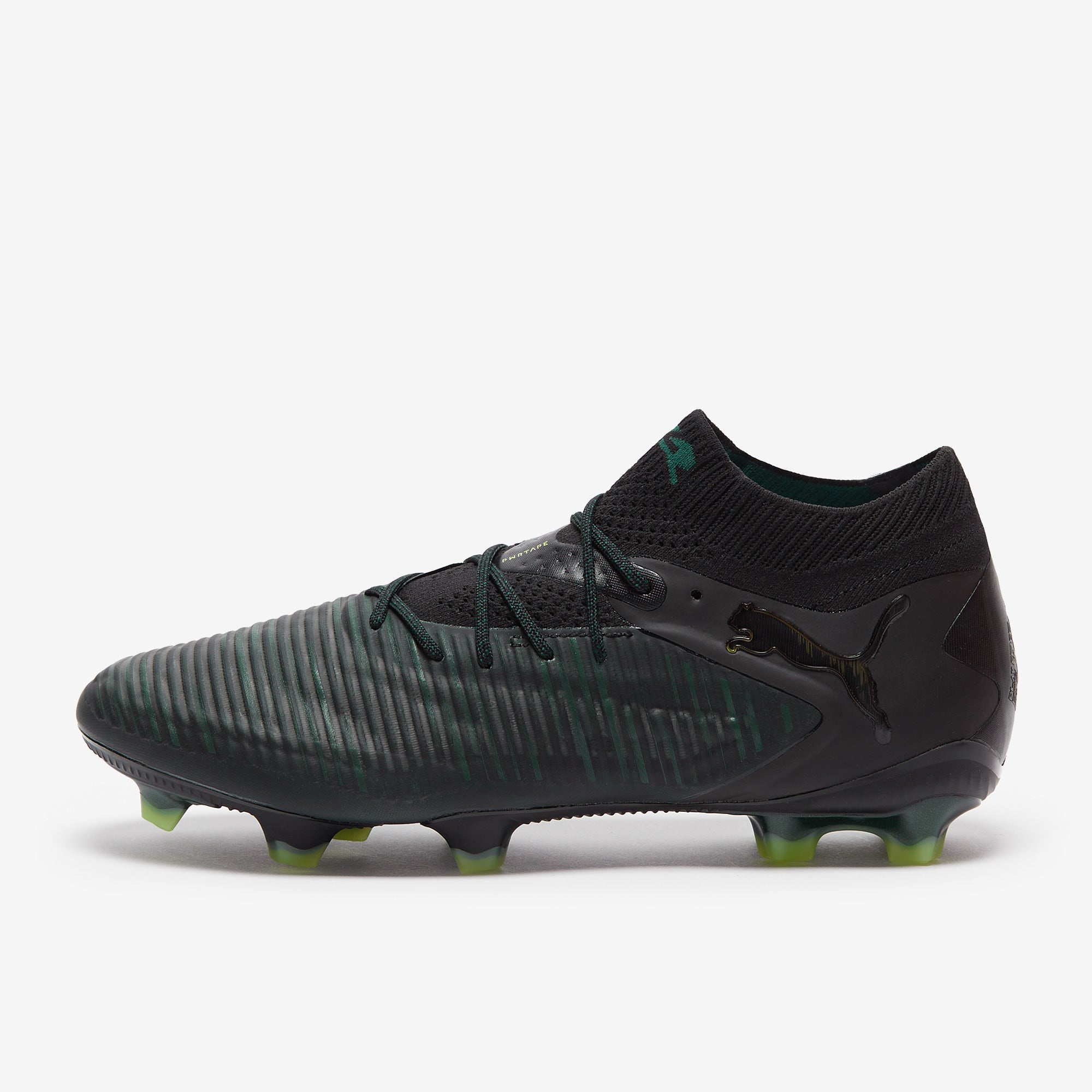 Puma Future 8 Ultimate FG Football Boots Puma Black/Fizzy Light/Green Terrain