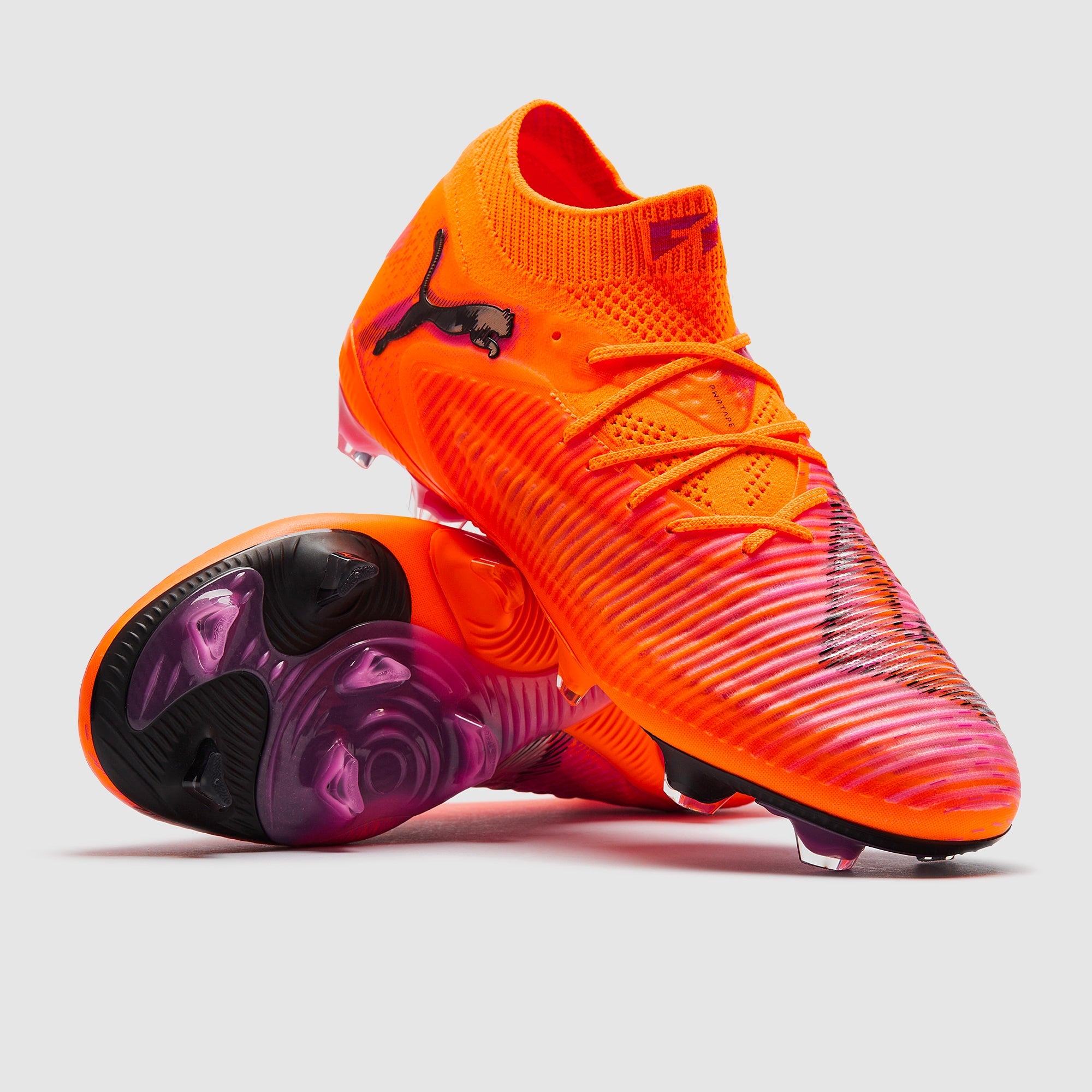 Puma Future 8 Ultimate FG Football Boots Heat Fire/Puma Black/Ravish
