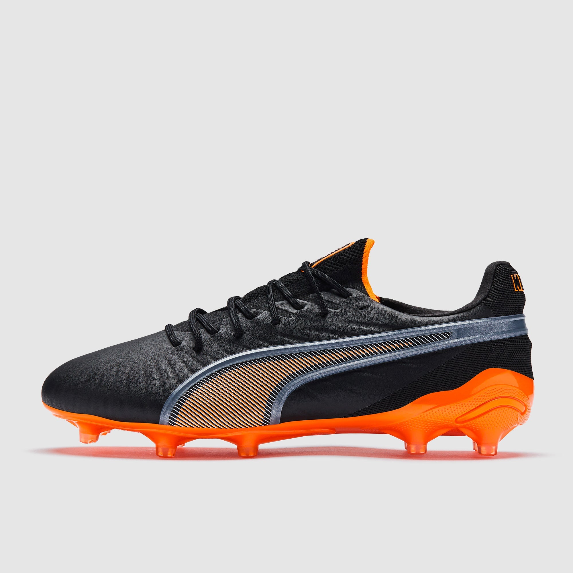 Puma King Ultimate FG/AG Football Boots Puma Black/Heat Fire/Puma Silver