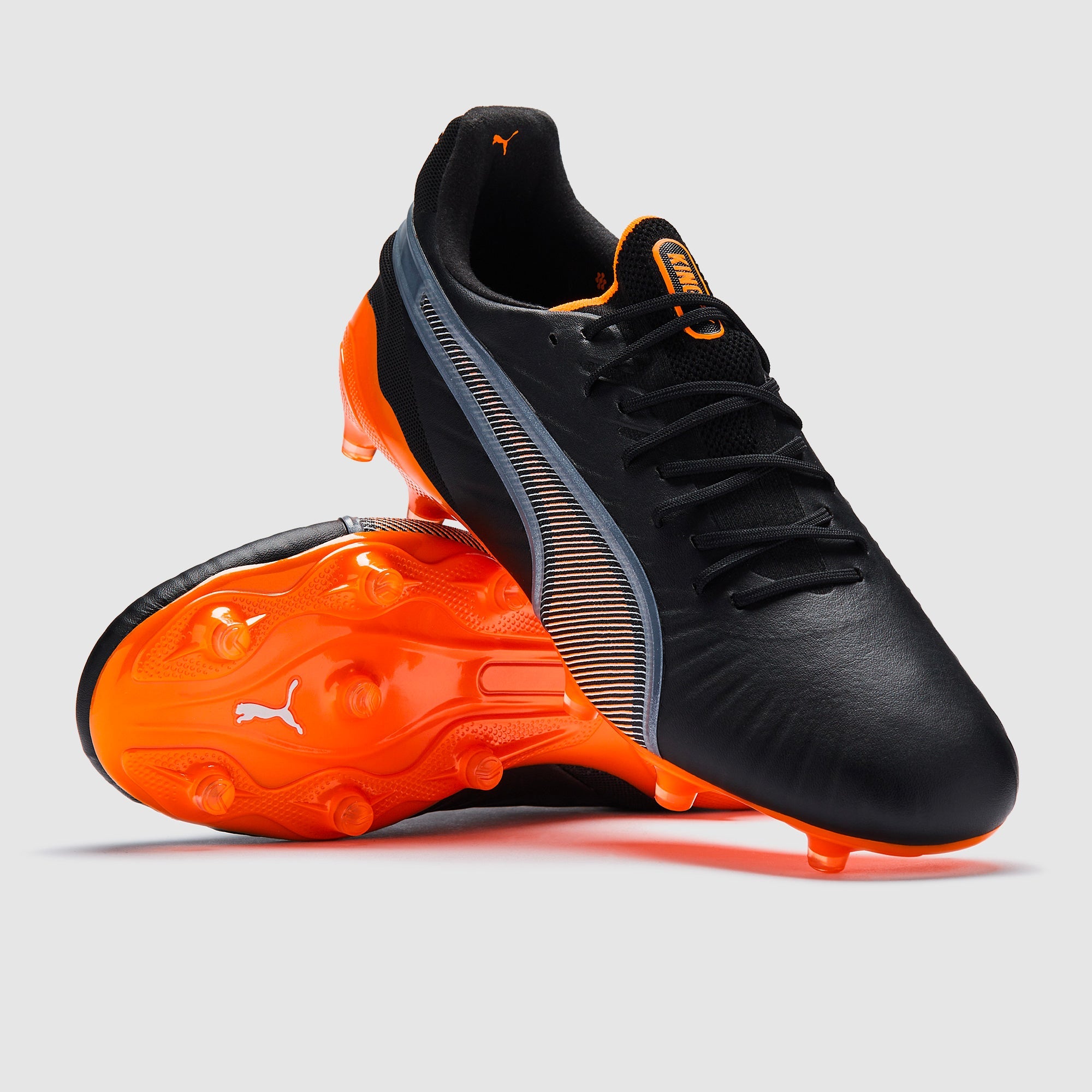 Puma King Ultimate FG/AG Football Boots Puma Black/Heat Fire/Puma Silver