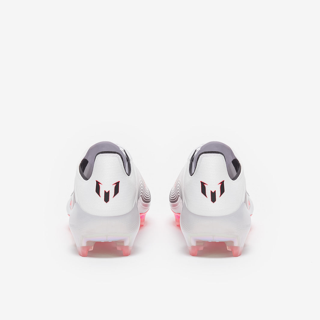 Adidas F50 Elite X Messi FG Football Boots Ftwr White/Lucid Red/Silver Met