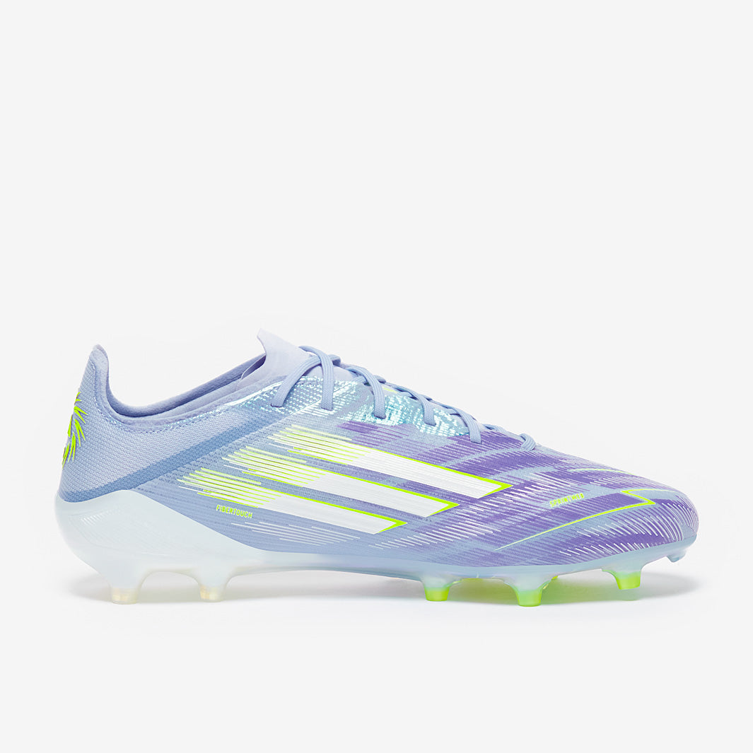 Adidas F50 Sparkfusion Elite Low FG/AG Football Boots Violet Tone/Lucid Lemon/Purple Rush