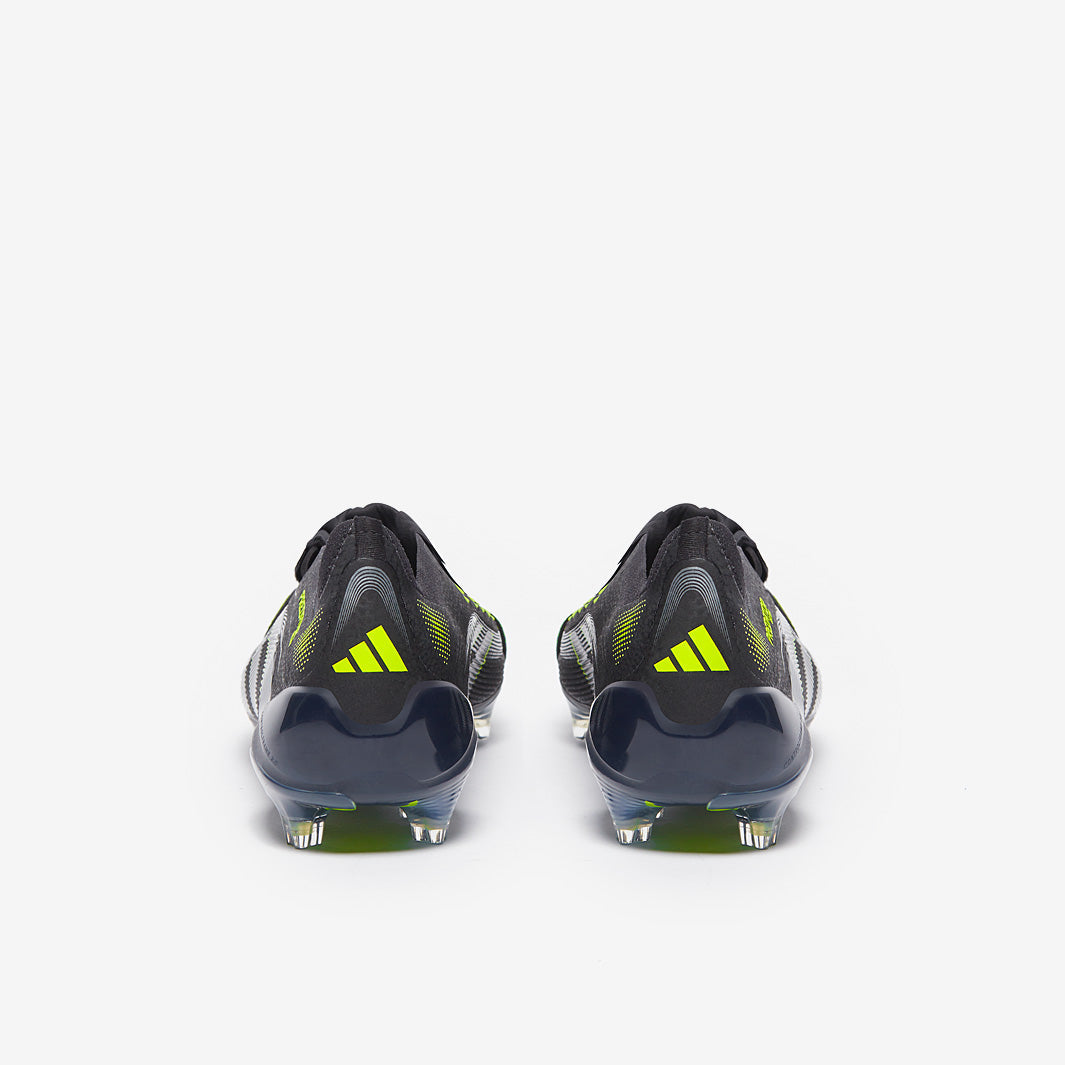 Adidas Predator Elite Tongue FG Football Boots Core Black/Carbon/Lucid Lemon