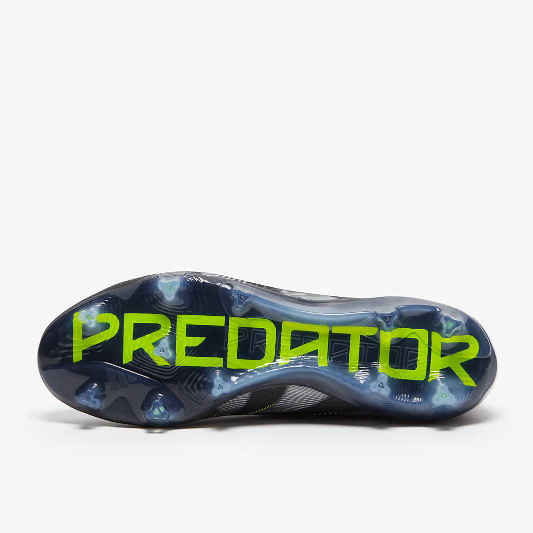Adidas Predator Elite FG Football Boots Core Black/Carbon/Lucid Lemon